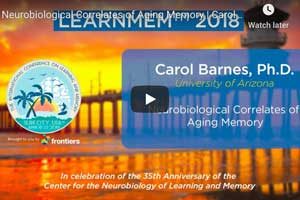 Neurobiological Correlates of Aging Memory | Dr. Carol Barnes, Ph.D.