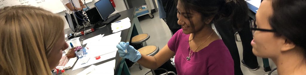 UCI Neuroscience students in research lab exploring ways to improve learning and memory