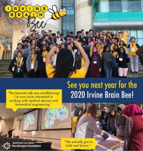2020 Irvine Brain Bee Save the Date