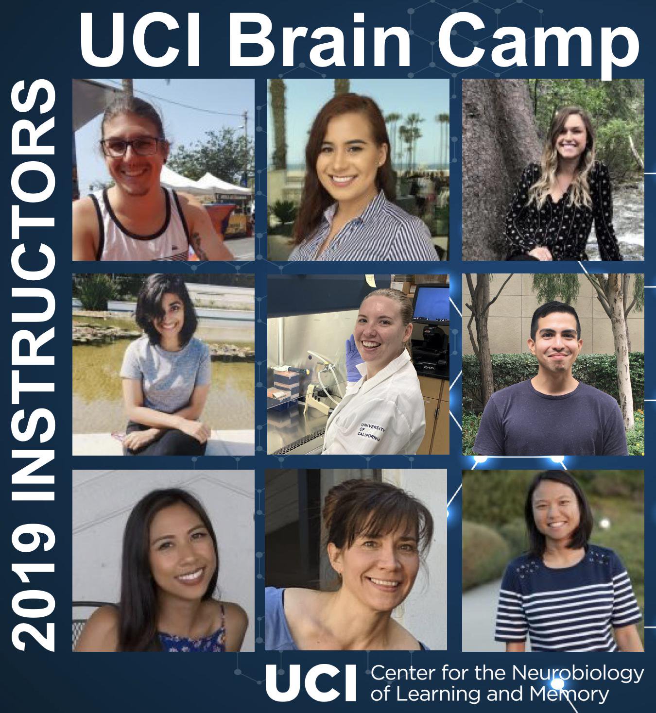 UCI Brain Camp instructors