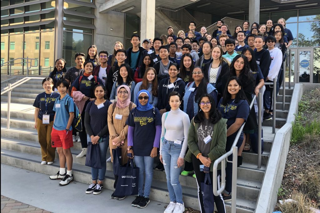2020 Irvine Brain Bee Inspires Teens to Pursue Brain Science Careers - image of Brain Bee Participants at UC Irvine