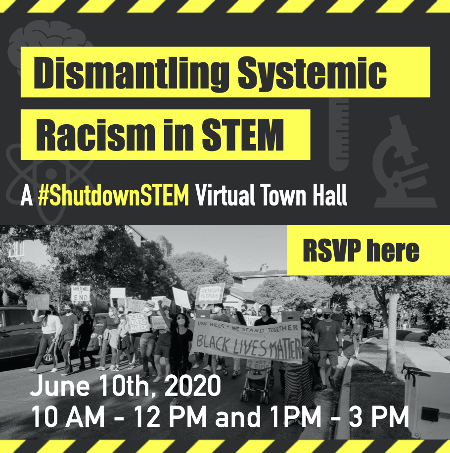 Dismantling Stystemic Racism in Stem Virtual Town Hall