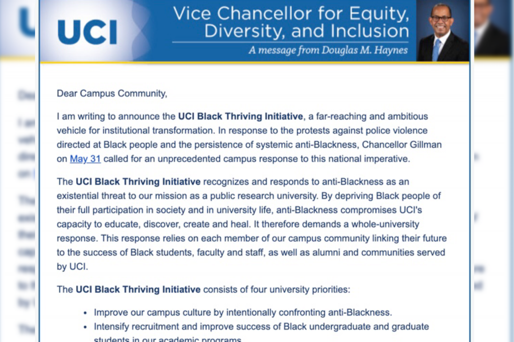 Introducing the UCI Black Thriving Initiative