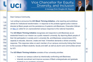 Introducing the UCI Black Thriving Initiative