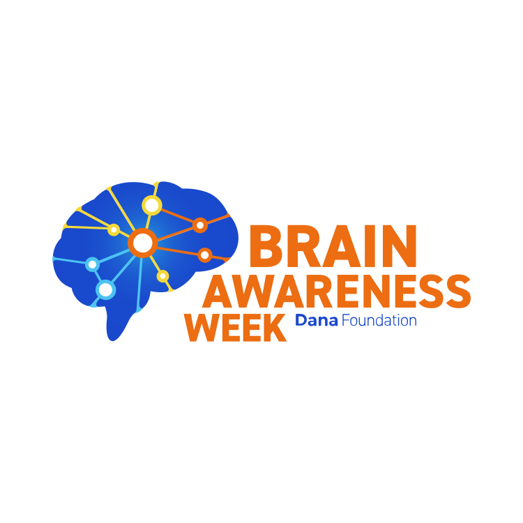Dana Foundation Brain Awareness Week - Abstract human brain pictured