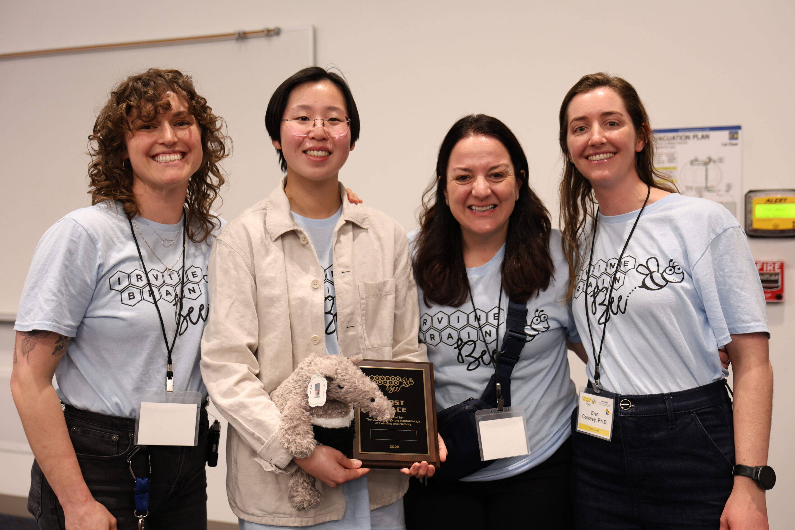 Irvine Brain Bee winner Kayla Roh